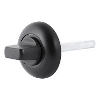 Поворотник СТАНДАРТ P-SLBK8 BL квадрат 8 мм матовый черный (100,10)