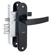 Рязань ЗВ 9-6/13 черный б/о 77305 м/о 55мм Замок врезной с/руч (9) Рязань ЗВ 9-6/13 черный б/о 77305 м/о 55мм Замок врезной с/руч (9)