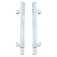 БУЛАТ РС-03.500.9016 белый, регулируемая, ручка скоба для аллюм. и ПВХ дверей,(АРД-03)(16)