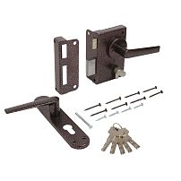 Птимаш ЗН3-1 медь (правый) Замок накладной с ручками (10) Птимаш ЗН3-1 медь (правый) Замок накладной с ручками (10)