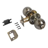 СТАНДАРТ 607 BK AB бронза фикс Защёлка (30)