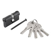 Стандарт MAX 60 (30х30) BL 5кл мат.черный перф.ключ/ключ Цилиндровый механизм (80,10)