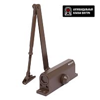 БУЛАТ Доводчик дверной ULTIMATE (УЛЬТИМЕЙТ) ДД-120 A-C (60-140 кг) коричневый, морозостойкий(10)