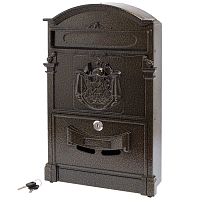 Ящик почтовый АЛЛЮР №4010 бронза (5)