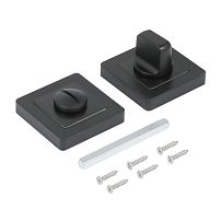 Сантехническая завертка к ручкам СТАНДАРТ P-BK-S1 BL матовый черный (100,5) Сантехническая завертка к ручкам СТАНДАРТ P-BK-S1 BL матовый черный (100,5)