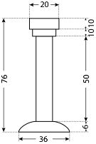 АЛЛЮР прямой золото ограничитель дверной ЕВРОПАКЕТ (400,50) АЛЛЮР прямой золото ограничитель дверной ЕВРОПАКЕТ (400,50)