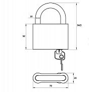 Д-град Зенит ВС 1.02 (skin) d10мм Замок навесной (30) Д-град Зенит ВС 1.02 (skin) d10мм Замок навесной (30)