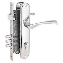 АЛЛЮР 0203 CP хром Замок врезной с/руч (10) АЛЛЮР 0203 CP хром Замок врезной с/руч (10)