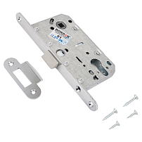 Рязань ЗЩЦ-85 хром без ЦМ 81608 м/о 85 мм Замок межкомнатный (30) Рязань ЗЩЦ-85 хром без ЦМ 81608 м/о 85 мм Замок межкомнатный (30)