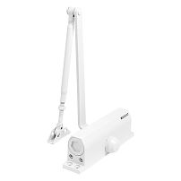 БУЛАТ Доводчик дверной ULTIMATE (УЛЬТИМЕЙТ) ДД-150 A-W (80-160 кг) белый, морозостойкий(10)