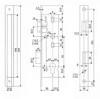 Гардиан PROFI (ПРОФИ) 35.11.16 б/о без ц/м, м/о 92 мм Замок врезной б/руч (15) Гардиан PROFI (ПРОФИ) 35.11.16 б/о без ц/м, м/о 92 мм Замок врезной б/руч (15)