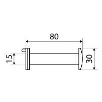 СТАНДАРТ ГДШ-5 70-130 мм хром ПЛАСТИК квадратный Глазок дверной (100,10) СТАНДАРТ ГДШ-5 70-130 мм хром ПЛАСТИК квадратный Глазок дверной (100,10)