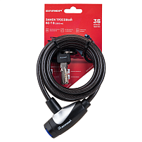 АЛЛЮР ВС-Т 8 (2000 мм) Замок велосипедный тросовый (40,10) АЛЛЮР ВС-Т 8 (2000 мм) Замок велосипедный тросовый (40,10)