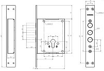Гардиан 102.01Т б/о без/накл Замок врезной б/руч (13) Гардиан 102.01Т б/о без/накл Замок врезной б/руч (13)