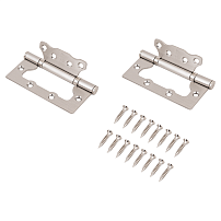 АЛЛЮР 100х75 2BB SNP КОРОБКА 2,5мм мат.никель Петля накладная без врезки 2 шт (50,10) АЛЛЮР 100х75 2BB SNP КОРОБКА 2,5мм мат.никель Петля накладная без врезки 2 шт (50,10)