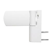 ЛДМ DH-R27.2 (02) 140 кг. Белый Ral 9016 Дверная петля для ПВХ (30)