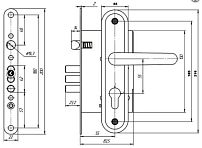 Д-град Зенит ЗВ4.009/17 медь, м/о 55 мм 4кл. Замок врезной с/руч. (10) Д-град Зенит ЗВ4.009/17 медь, м/о 55 мм 4кл. Замок врезной с/руч. (10)