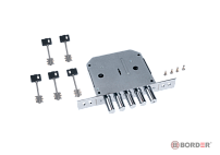 Рязань ЗВ 8-6ПК 5/15 правый 5/102 б/о 72204 BORDER Замок врезной тяж  (6)
