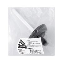 Поворотник СТАНДАРТ P-SLBK8 BL квадрат 8 мм матовый черный (100,10)