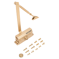 NOTEDO Доводчик дверной DC-040 GOLD до 40 кг золото (10) NOTEDO Доводчик дверной DC-040 GOLD до 40 кг золото (10)