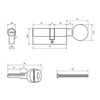 АЛЛЮР HD FG 70-5К CP (40х30G) хром перф.кл/верт Цилиндровый механизм (50,10) АЛЛЮР HD FG 70-5К CP (40х30G) хром перф.кл/верт Цилиндровый механизм (50,10)