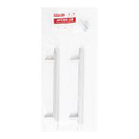 StahlBuro AP2308-128 2шт., W матовый белый хром. Ручка-скоба мебельная (15, 150)