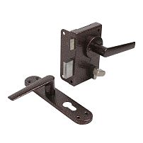 Птимаш ЗН3-1 медь (правый) Замок накладной с ручками (10)