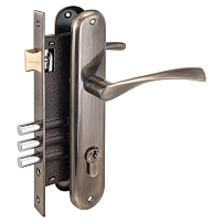 АЛЛЮР 0203 AB ст.бронза Замок врезной с/руч  (10)