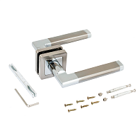 АЛЛЮР AL71 SN/CP мат.никель/хром (B2B) РАСПРОДАЖА Комплект ручек (20) АЛЛЮР AL71 SN/CP мат.никель/хром (B2B) РАСПРОДАЖА Комплект ручек (20)