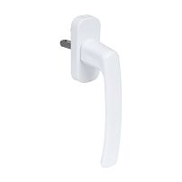 Ручка для пластиковых окон СТАНДАРТ РО-03.ПЛ.9016 белая, штифт 35 мм  (100)