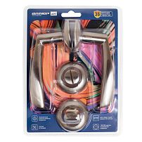 АЛЛЮР АРТ "ОСКАР" SN+L7050S SN+BK-R1 SN (1380/S7050) мат.никель Комплект ручка и защелка с фикс (20) АЛЛЮР АРТ "ОСКАР" SN+L7050S SN+BK-R1 SN (1380/S7050) мат.никель Комплект ручка и защелка с фикс (20)