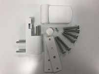 ЛДМ DH-R27.1 (02) (ан. Roto PS-27) 140 кг. Белый Ral 9016  Эконом Дверная петля для ПВХ (30)