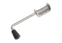 Засов Домарт пружинный (75) 230мм мод.2 цинк d-13 (10) 