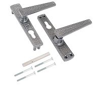 Зенит РФ1-55.01 серебро к замку ЗВ 4-3.01 Комплект ручек (20)