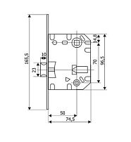 RENZ L 2070 С хром блестящий Защелка (50) RENZ L 2070 С хром блестящий Защелка (50)