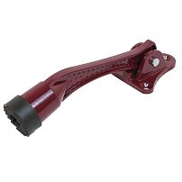 Фиксатор дверной АЛЛЮР КН-130 РУ (козья ножка) Винно-красный (RAL3005) (100,25) Фиксатор дверной АЛЛЮР КН-130 РУ (козья ножка) Винно-красный (RAL3005) (100,25)