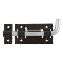 Засов Киров Секрет ЗД-03 антик бронза круглый Г-образный (20)