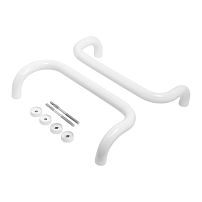 ЛДМ Ручка офисная АРД-01 350 скоба бугельная белая RAL 9016 Ручка-скоба (10)