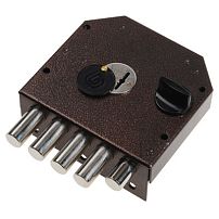 Гардиан 20.05 Левый 5кл (ЗК.503Н-02/124) вертик.ключ.ЗД б/о Замок накладной тяж (6) Гардиан 20.05 Левый 5кл (ЗК.503Н-02/124) вертик.ключ.ЗД б/о Замок накладной тяж (6)