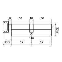 Стандарт MAX 110 (55х55В) SN 5кл мат.никель перф.ключ/верт. Цилиндровый механизм (60,10) Стандарт MAX 110 (55х55В) SN 5кл мат.никель перф.ключ/верт. Цилиндровый механизм (60,10)