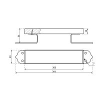 Киров Секрет РСД-300 св.дерево Ручка-скоба (25) Киров Секрет РСД-300 св.дерево Ручка-скоба (25)