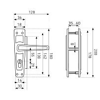 Птимаш к ЗВ4-3.01 медь Ручки на планке (15) Птимаш к ЗВ4-3.01 медь Ручки на планке (15)