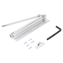 NOTEDO Доводчик дверной пружинный DS-19 хром до 30 кг.БЛИСТЕР (60) NOTEDO Доводчик дверной пружинный DS-19 хром до 30 кг.БЛИСТЕР (60)