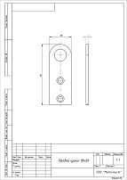 Проушина д/нав.замков Кунгур 18х50 прямая цинк d10мм пара (200,100,10!!!) Проушина д/нав.замков Кунгур 18х50 прямая цинк d10мм пара (200,100,10!!!)