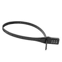 БУЛАТ ВС 455 НС (11*530) ЧЕРНЫЙ кодовый с нерж. тросом Замок навесной (80,20) БУЛАТ ВС 455 НС (11*530) ЧЕРНЫЙ кодовый с нерж. тросом Замок навесной (80,20)