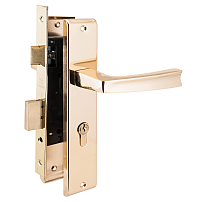 АЛЛЮР АРТ ЗВ4-70.09 GP золото Замок врезной с/руч (15)