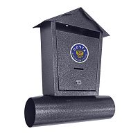 Ящик почтовый  Домик антик/серебр. 