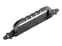 Домарт РС-215 черная (кованая) серия Ярославль Ручка-скоба (10)