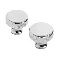 StahlBuro AP2704 2шт., CP хром. Ручка-кнопка мебельная (25, 250) StahlBuro AP2704 2шт., CP хром. Ручка-кнопка мебельная (25, 250)