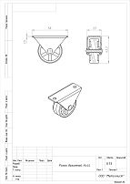 Ролик выкатной h-44 цинк Кунгур (150,10!!!) Ролик выкатной h-44 цинк Кунгур (150,10!!!)